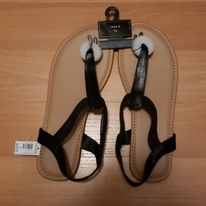 Torrid Stretch T-Strap Sandals